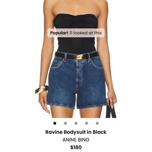 NWT Anine Bing Ravine Bodysuit